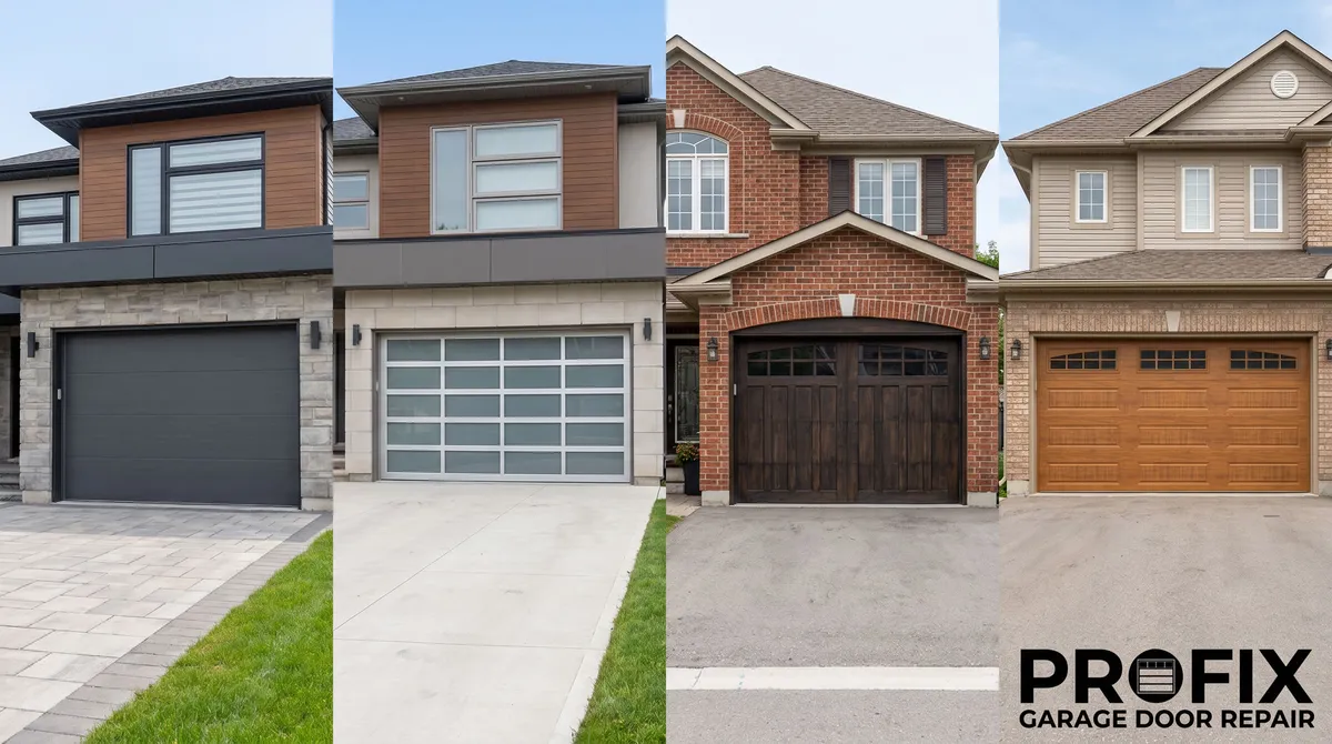 Choosing a Garage Door Material: Steel, Aluminum, Wood, or Composite
