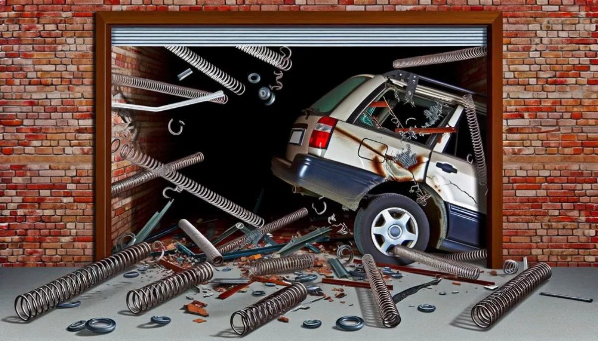 Garage door emergency repair