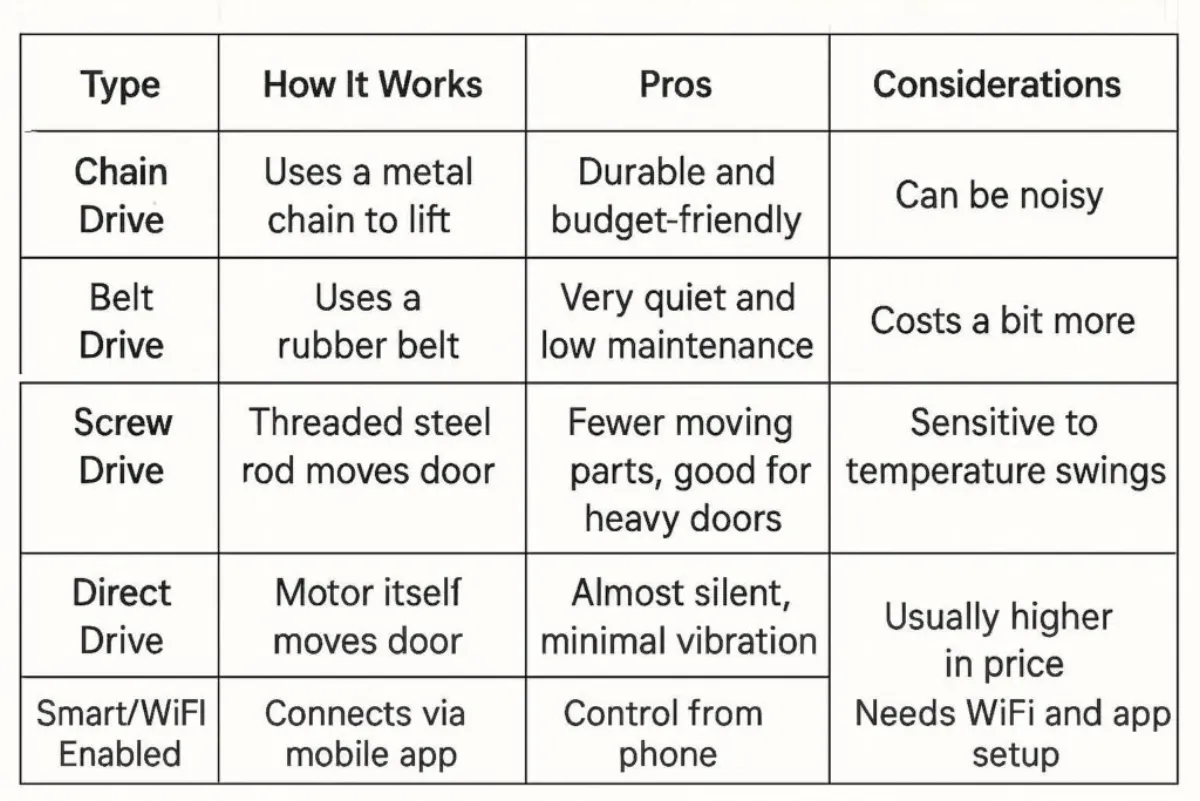 Garage door openers Profix