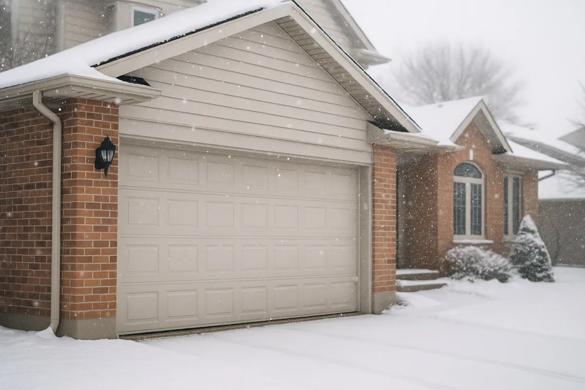Winter is Coming to Newmarket: How to Protect Your Garage Door from the Cold